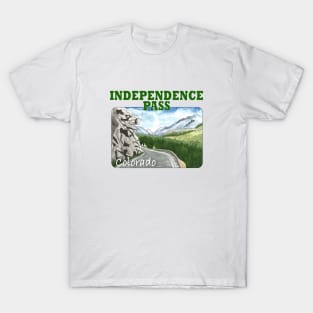 Independence Pass, Colorado T-Shirt